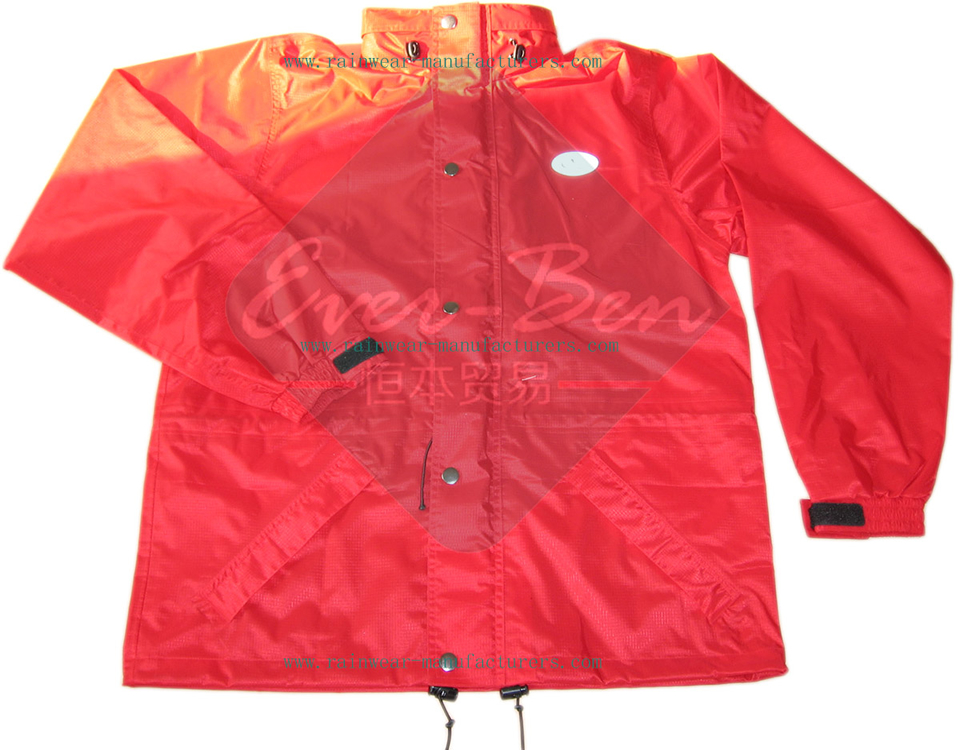motorbike rain jackets-bicycle rain jacket-insulated rain gear